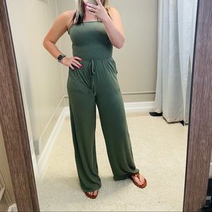 Strapless Jumpsuit